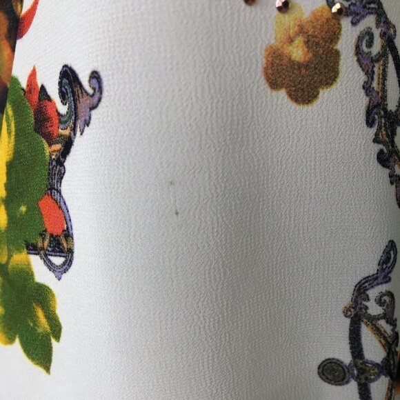 Vinatge Anna Sui Y2K Mini Floral Dress Size Small - Picture 5 of 16